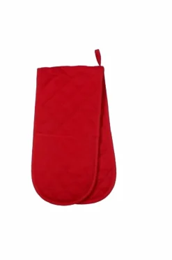 Dexam Double Oven Glove Love Colour - Rød