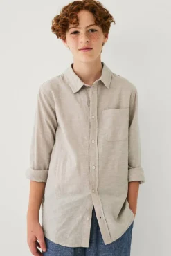 Ellos Collection Linskjorte med lange ermer